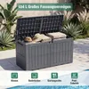 KOMFOTTEU 455 L wetterfeste Auflagenbox, abschließbare Produktbild-Vorschau 2