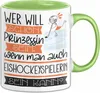 Eishockeyspielerin Tasse Geschenk Spruch Wer Will Schon Produktbild-Vorschau 1