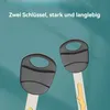 Fahrradschlösser, schwarzes Kabelschloss, mit Produktbild-Vorschau 9
