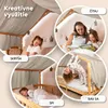 Hausbett Himmel 135x360 cm Hellbeige ohne Goldapplikation - Produktbild-Vorschau 15
