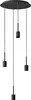 OSRAM Decor pendellamp Needle Plate, donkergrijs, staal, 2 Productafbeelding-voorbeeld 1