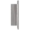 vidaXL Armoire à miroir LED gris Sonoma 40x12x45 cm Bois Voir les images du produit 13