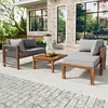 Gartenlounge-Set Gartenmöbel-Set Akazienholz Produktbild-Vorschau 6