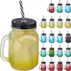 relaxdays Bunte Trinkgläser mit Deckel 20er Set Produktbild-Vorschau 1