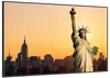 Wallario Wandbild Freiheitsstatue New York, Größe: 70,30 x Produktbild-Vorschau 2