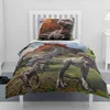 Dinosaurier Kinderbettwäsche Set für Jungen 135x200 80x80 Produktbild-Vorschau 4