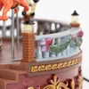 Świąteczna karuzela z oświetleniem i muzyką, 31 cm Podgląd zdjęcia produktu 2