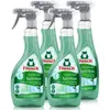 Four bottles of Frosch Spiritus Glass Cleaner are arranged in a group against a white background. Produktbild-Vorschau