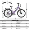 Elektrické bicykel, model 2026, 26 palcov, mestský Náhľad obrázku produktu 4