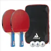 JOOLA Tischtennis-Set Duo - 2 Tischtennisschläger + 3 Produktbild-Vorschau 1