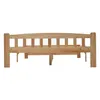 OKWISH Lit double 140x200 cm avec Tête de Lit et Sommier - Voir les images du produit 9