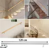 Buche Holz Handlauf Treppengeländer Geländer für Treppe Produktbild-Vorschau 2