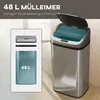 HOMCOM Mülleimer mit Sensor 48L Abfalleimer mit Produktbild-Vorschau 6
