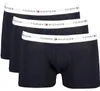 Herren Boxershorts Schwarz im Dreierpack aus Baumwolle, Produktbild-Vorschau 1