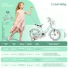 Rower dla dziewczynki 16 cali Silver Moon miętowy Sun Baby Podgląd zdjęcia produktu 8