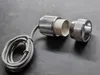 A disassembled light socket with a cord on a gray surface. Podgląd zdjęcia produktu