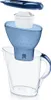 An exploded view of a BRITA water filter pitcher, showing its individual components. Produktbild-Vorschau