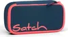 A navy blue pencil case with pink trim and the brand name 'Satch' in pink lettering. Anteprima dell’immagine prodotto