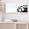 DEQORI Glasbild Echtglas 60x30 cm 'Sportliches Auto' Produktbild-Vorschau 4