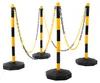 KS TOOLS Set di pali per barriere con catena 13 pz - Anteprima dell’immagine prodotto 1