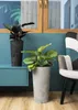 HowHomely Blumentopf Urbanika 57 cm Höhe, Pflanzkübel, Grau Produktbild-Vorschau 2