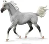Figurine d'étalon gris halbara peinte à la main Voir les images du produit 2