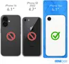 Comparison of iPhone sizes with compatibility indicators. Produktbild-Vorschau
