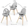 Chaise haute Kinderkraft FINI UP 3 en 1, chaise haute pour Voir les images du produit 2