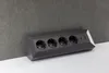 4-fach Steckdosenblock, USB-A+C, schwarz, Aufbaumontage, Produktbild-Vorschau 5