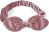 styleBREAKER Damen Cord Haarband mit Schleife und Gummizug, Produktbild-Vorschau 1