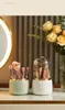 360° otočný organizér na make-up Držák na štětce na make-up Náhled obrázku produktu 5
