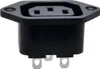 Kaltgeräte Steckverbinder Stecker C-13, 10A/250V mit 2 Loch Produktbild-Vorschau 4
