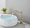 Wasbakmengkraan Ari Antique, retro, messing, draaibare Productafbeelding-voorbeeld 3