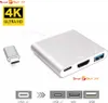 Typ C auf 4K HDMI Kompatible USB 3.0 USBC HDMI Hub für Produktbild-Vorschau 2