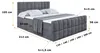 ALTDECOR Boxspringbett mit Fußteil, H3 Matratze und Topper Produktbild-Vorschau 7