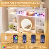 Merax Schminktisch mit LED Spiegel und Beleuchtung, Produktbild-Vorschau 7