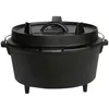 Dutch Oven Set Gusseisen Deckelheber Feuertopf Schmortopf Produktbild-Vorschau 7