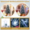 COSTWAY albero di Natale artificiale 180 cm con pigne e Anteprima dell’immagine prodotto 7
