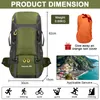 Turistický batoh 50L muži ženy trekkingový batoh s Náhled obrázku produktu 3