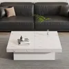Abrihome Couchtisch-Quadratisch in Marmor-Optik mit 4 Produktbild-Vorschau 5