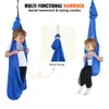 VEVOR Aerial Yoga Hängematte Set 2,8 x 1,6 m, Blau Aerial Produktbild-Vorschau 5