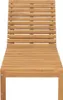 vidaXL Bains de soleil 2 pcs. Bois massif teck Voir les images du produit 2