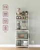 A kitchen appliance shelf with various kitchen appliances and decor. Náhled obrázku produktu