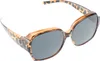Polarisierte Schildpatt-Sonnenbrille für Überbrillen, Produktbild-Vorschau 8