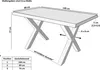 Esstisch Baumkante Akazie massiv 50mm Natur 140 x 80 cm Produktbild-Vorschau 3