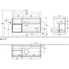 Villeroy & Boch F941HFHB Waschbeckenunterschrank Finion F94 Produktbild-Vorschau 3