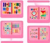 Montessori Sensoric Manipulation Panel Clock Material Case Náhľad obrázku produktu 3