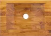 vidaXL Lavabo en bois massif teck 50x35x10 cm Voir les images du produit 3