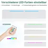 Mobili TV SONNI bianchi lucidi, da appendere, con LED, 160 Anteprima dell’immagine prodotto 6