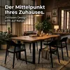 Baumkantentisch Cali 280 x 120 cm, Akazienholz massiv Produktbild-Vorschau 2